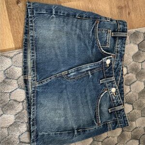 Zara Blue Denim Skirt